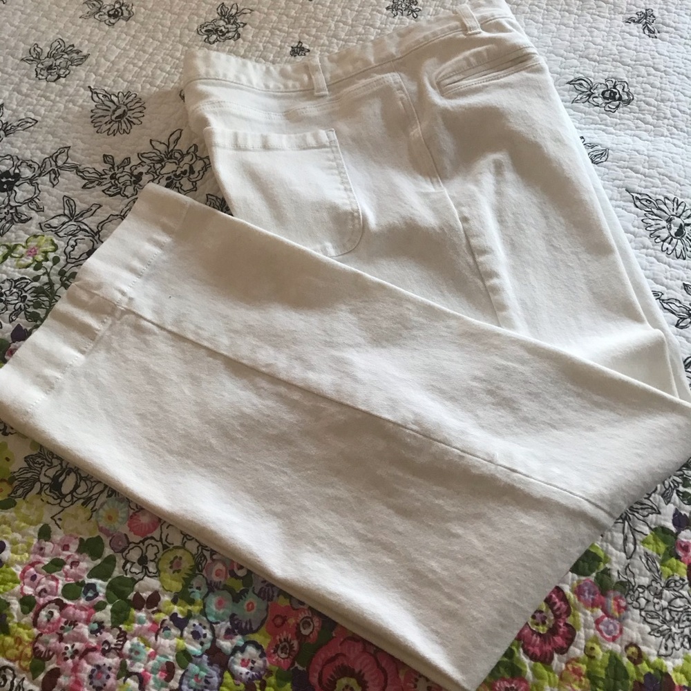 White jeans